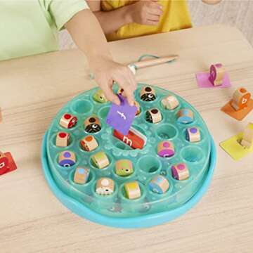 Battat Education – Fishing Toys for Toddlers – Magnetic Fishing Game – Kids Fishing Toy – Fishing Poles with Magnet – 2 Years + – Alphabet Fishing
