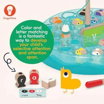 Battat Education Fishing Toy for Toddlers - Engaging Learning Fun