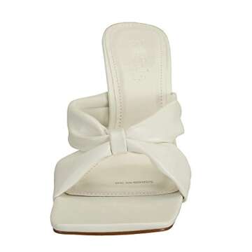 SheSole Women's Kitten Heel Sandals with Bowknot Design - Ideal for Weddings & Parties