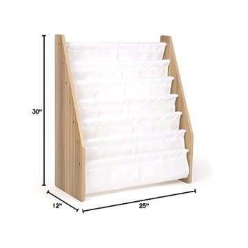 Stylish Humble Crew Kids Book Rack for Ages 3-8