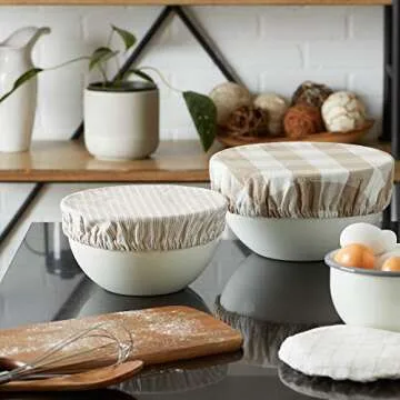 DII Reusable Cloth Bowl Covers - Eco-Friendly Kitchen Must-Have
