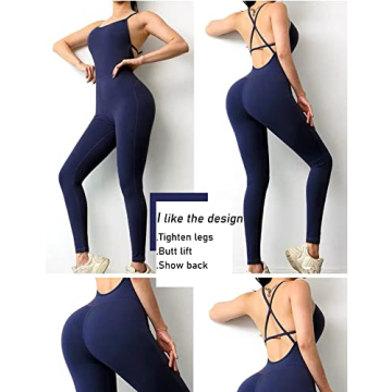 Stylish COOrun Women Yoga Jumpsuit for Activewear