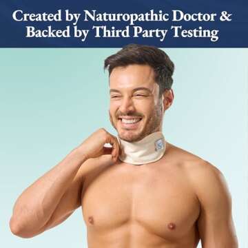 QUEEN OF THE THRONES Castor Oil Pack for Thyroid - Natural Self-Care Solution