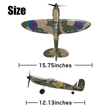 RC Plane Spitfire Fighter - Easy Flying for Everyone