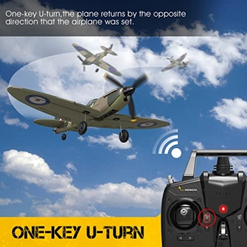 RC Plane Spitfire Fighter - Easy Flying for Everyone