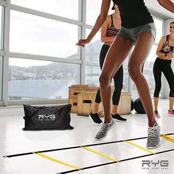 RYG Agility Ladder Speed Training Set for All Sports