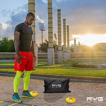 RYG Agility Ladder Speed Training Set for All Sports