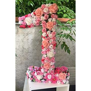 Kesoto 50pcs Pink Roses Artificial Flowers Bulk, 1.6" Small Silk Fake Roses Flower Heads for Decoration, Crafts, Wedding Centerpieces Bridal Shower Party Home Decor