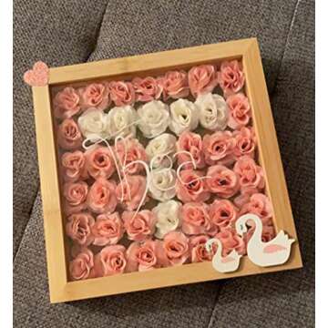 Kesoto 50pcs Pink Roses Artificial Flowers Bulk, 1.6" Small Silk Fake Roses Flower Heads for Decoration, Crafts, Wedding Centerpieces Bridal Shower Party Home Decor