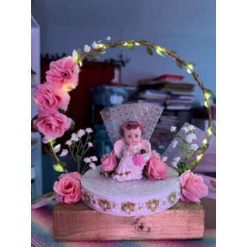 Kesoto 50pcs Pink Roses Artificial Flowers Bulk, 1.6" Small Silk Fake Roses Flower Heads for Decoration, Crafts, Wedding Centerpieces Bridal Shower Party Home Decor