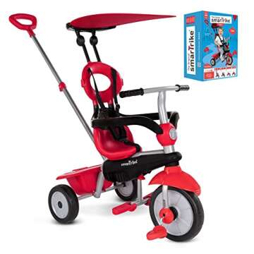 smarTrike Adjustable Tricycle for Toddlers with Parent Control
