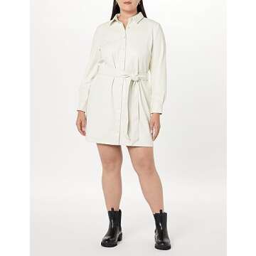 Chic The Drop Women's Sam Shirtdress - Whisper White XL