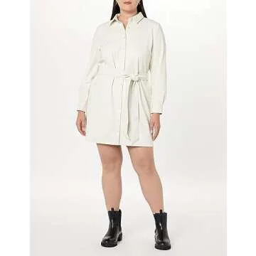 Chic The Drop Women's Sam Shirtdress - Whisper White XL