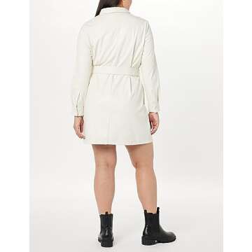 Chic The Drop Women's Sam Shirtdress - Whisper White XL