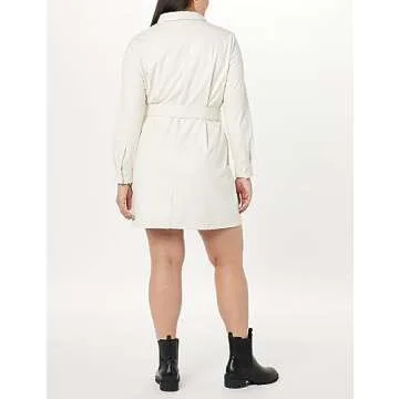 Chic The Drop Women's Sam Shirtdress - Whisper White XL
