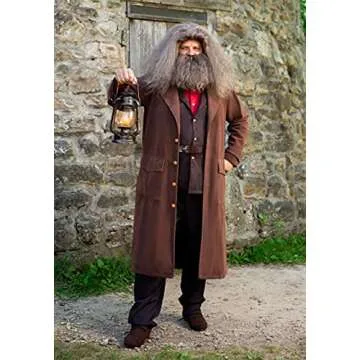 Fun Costumes Plus Size Deluxe Harry Potter Hagrid Costume - 2X Brown