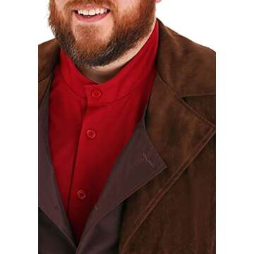 Fun Costumes - Plus Size Deluxe Harry Potter Hagrid Costume - 2X Brown