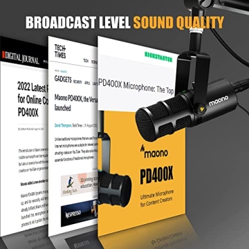 Buy MAONO PD400X USB/XLR Dynamic Microphone for Podcasting