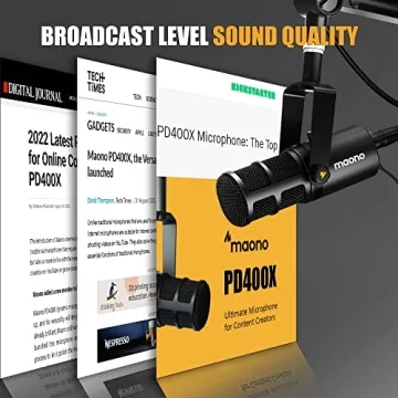 Buy MAONO PD400X USB/XLR Dynamic Microphone for Podcasting