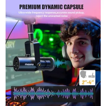 Buy MAONO PD400X USB/XLR Dynamic Microphone for Podcasting