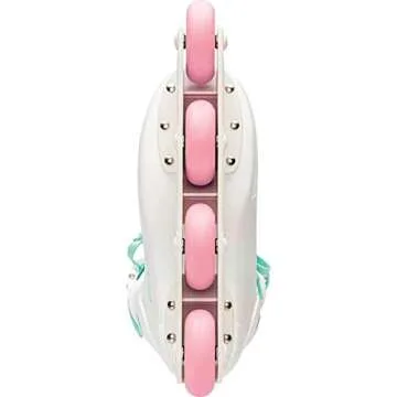 Impala Lightspeed Inline Skate, Color: White, Size: 10