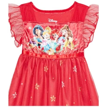 Magical Disney Girls Fantasy Gown Nightgown for Kids