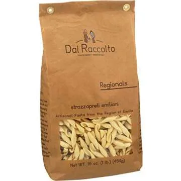 Authentic Dal Raccolto Strozzapreti Pasta, 1 lb Bag