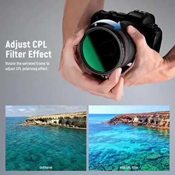 NEEWER 72mm Variable ND & CPL Filter - Versatile Photography Gear