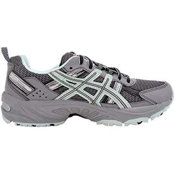 ASICS Women's Gel-Venture 5 Frost Gray/Silver/Soothing Sea Running Shoe 9 M US