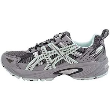 ASICS Women's Gel-Venture 5 Frost Gray/Silver/Soothing Sea Running Shoe 9 M US