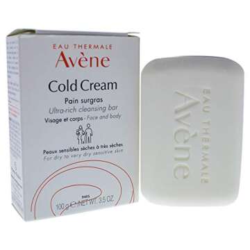 Avène Cold Cream Cleansing Bar - Soap-Free & Hypoallergenic