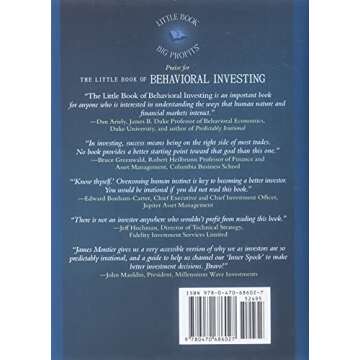 The Little Book of Behavioral Investing: How not to be your own worst enemy