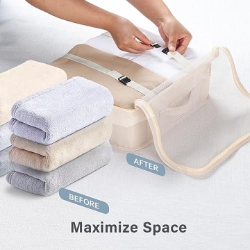 DIMJ Lightweight Packing Cubes for Travel Organization