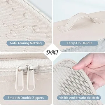 DIMJ Lightweight Packing Cubes for Travel Organization