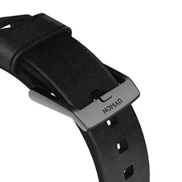 NOMAD Modern Band for Apple Watch - Black Horween Leather