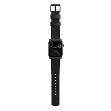 NOMAD Modern Band for Apple Watch - Black Horween Leather