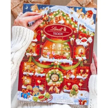 Lindt Advent Calendar with Chocolate Teddy Bear Treats
