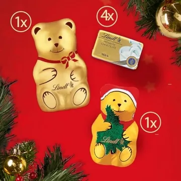 Lindt Advent Calendar with Chocolate Teddy Bear Treats