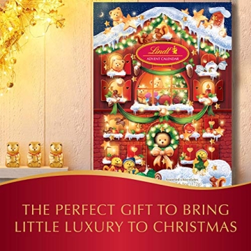 Lindt Advent Calendar with Chocolate Teddy Bear Treats