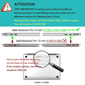 Case Star MacBook Pro 13 World Map Case - Ultra Thin Design