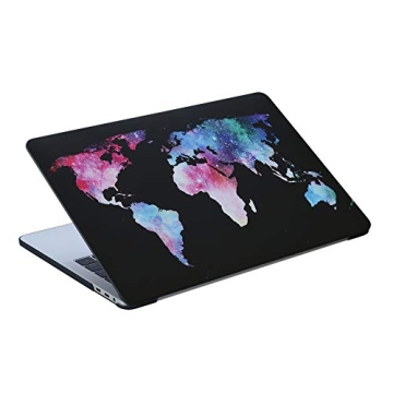 Case Star MacBook Pro 13 World Map Case - Ultra Thin Design