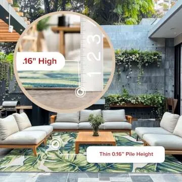 nuLOOM Floral & Paisley 5x8 Rug - Indoor/Outdoor Stylish Decor