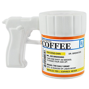 Fairly Odd Prescription Gun Coffee Mug - Perfect Gift!