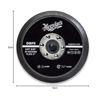 Meguiar’s 5" Soft Buff DA Backing Plate for Dual Action Polishers