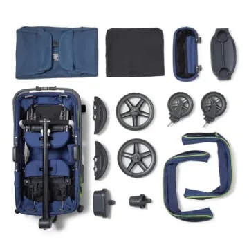 Gladly Family Anthem2 Double Stroller Wagon for Two Kids