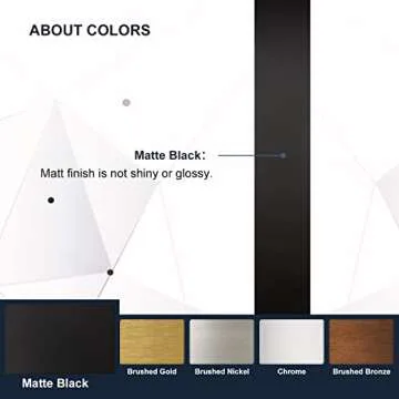 ANDY STAR Black Arched Bathroom Mirror - 22"x35" Durable Design