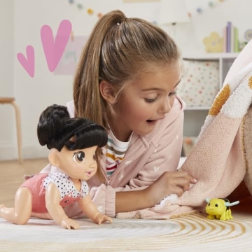 Baby Alive Crawl 'n Play Katie Kat Interactive Doll Set