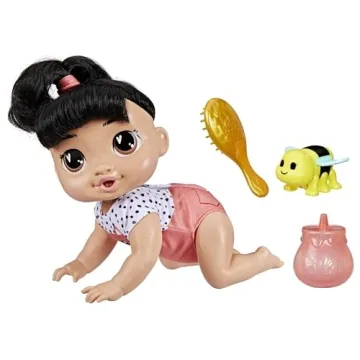 Baby Alive Crawl 'n Play Katie Kat Interactive Doll Set