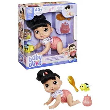 Baby Alive Crawl 'n Play Katie Kat Interactive Doll Set