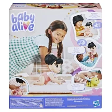 Baby Alive Crawl 'n Play Katie Kat Interactive Doll Set